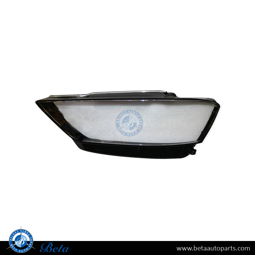 Left Side Headlamp Lens for Audi A8 2018-Up models, Part Number 4N0941773 Left Side Headlamp Lens for Audi A8 2018-Up models, Part Number 4N0941773